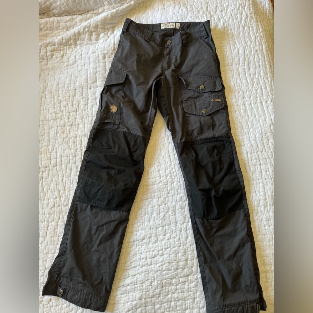 Women’s Fjallraven Vidda Pro Trousers- Dark Grey, Regular